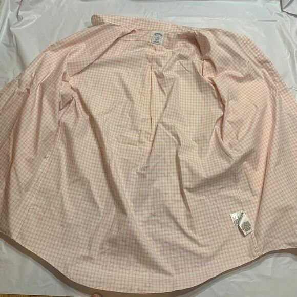 Brooks Brothers Regent Non Iron Men Dress Shirt 17 1/2 - Picture 5 of 9